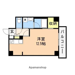 DIAX(ダイアックス)【401号室】の間取り