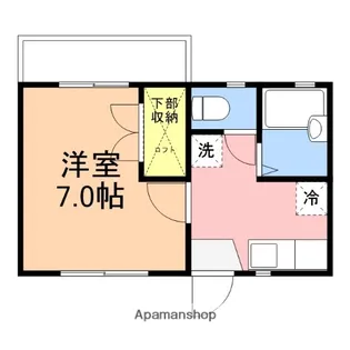 ハウスレーベン【1階】の間取り