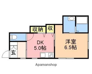 メアリーローズ【1階】の間取り