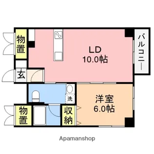 KAYA SUMI TOPIA【4階】の間取り