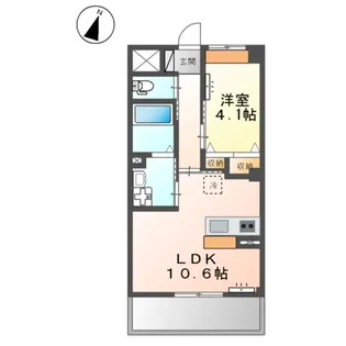コンフェティ【3階】の間取り