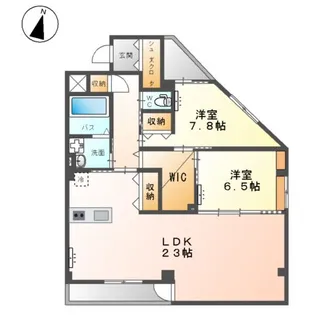 コンフェティ【5階】の間取り