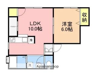 レ・シスコ【3階】の間取り