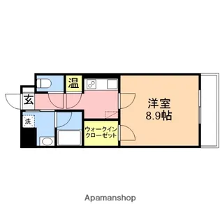グランリーオ下木戸【2階】の間取り
