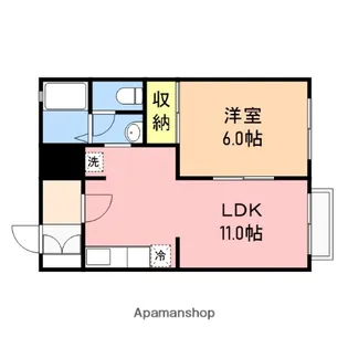アルトベールⅡ【2階】の間取り
