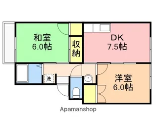 パインビレッジ【2階】の間取り