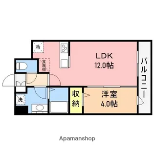 インパナトーレ【307号室】の間取り