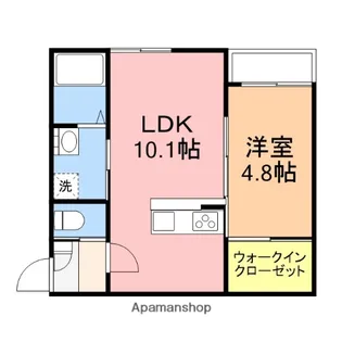 SPINEL【1階】の間取り
