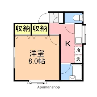 ビバリー小金町【2階】の間取り