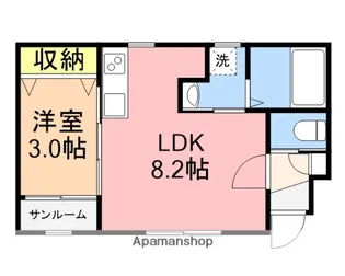 メゾン・ド・K−Ⅱ【1階】の間取り