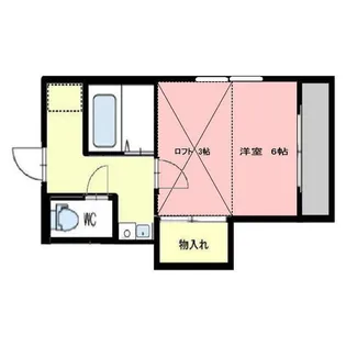 シェモア東明【1階】の間取り