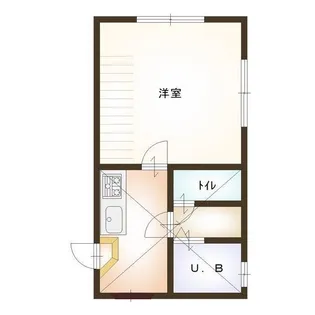 サンフレンド女池【2階】の間取り