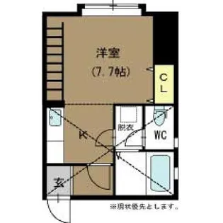 サンフレンド女池【2階】の間取り