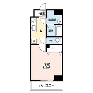 サウスレジデンス【3階】の間取り