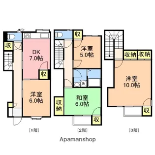 ストーンヒルザファイブ【D号室】の間取り