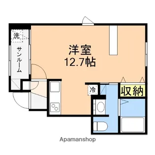 H&K栗ノ木【1階】の間取り