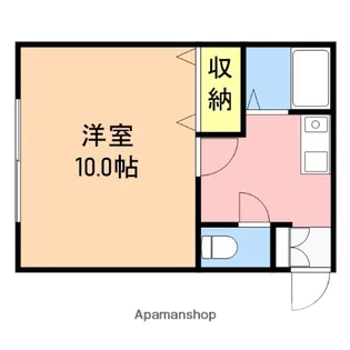 サプラス・2【1階】の間取り
