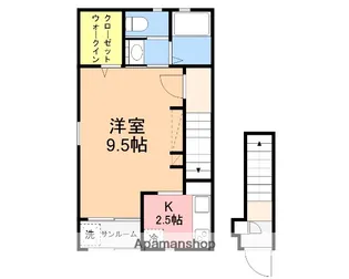 ESTATE−KEI【2階】の間取り
