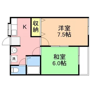 メモワールA【2階】の間取り