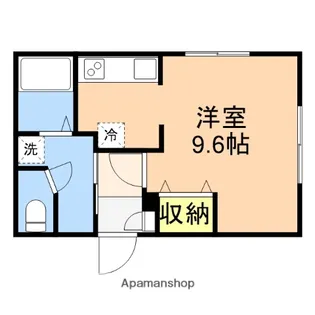 ALAISE米山【1階】の間取り