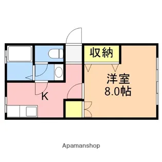 シルフィードハウスB【2階】の間取り