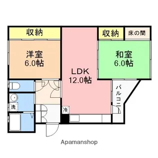 エクセルいうら【3階】の間取り