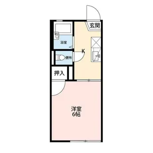 グリーンパレス【2階】の間取り