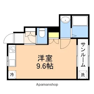 ミルズグランディール亀田B棟【1階】の間取り