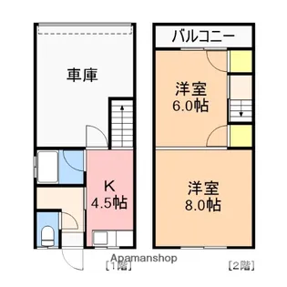 メゾン真柄【1階】の間取り