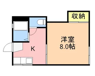 和光荘【2階】の間取り