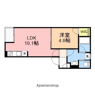 LA FONTE【2階】の間取り