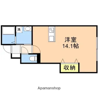 MAISON DE RICH ANNEX【1階】の間取り