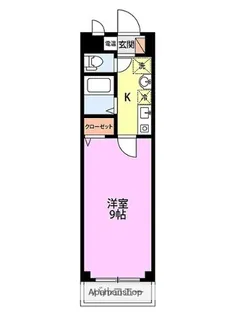 ライジング咲【3階】の間取り