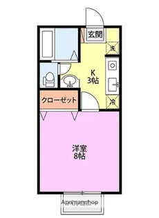 グランメール【1階】の間取り