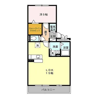 アドバンテージ Ⅳ【3階】の間取り