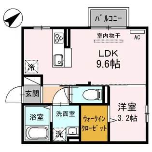 コンフォートヴィラ陽【2階】の間取り