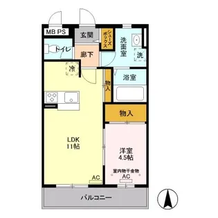 ウィンド・フィル【3階】の間取り