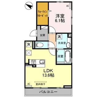 フィラエ【1階】の間取り