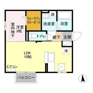 ドルチェ【1階】の間取り
