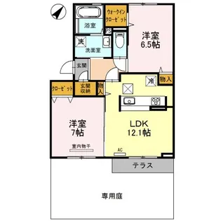 LUCE(ルーチェ)【1階】の間取り