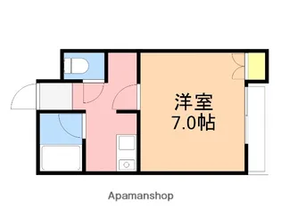 SAJA−東山公園【202号室】の間取り