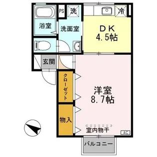 セジュール寿【2階】の間取り