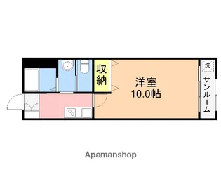 LAUREAⅡ【101号室】の間取り