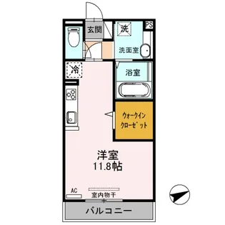 スターブル 居住部【3階】の間取り