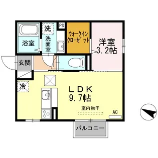 グランコート C【1階】の間取り