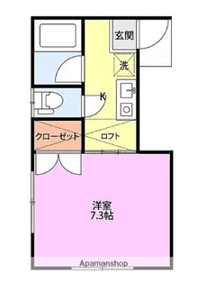 パインビーチ【1階】の間取り