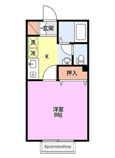 タンデムウィズ【2階】の間取り