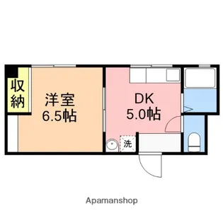 加賀屋ビル【303号室】の間取り