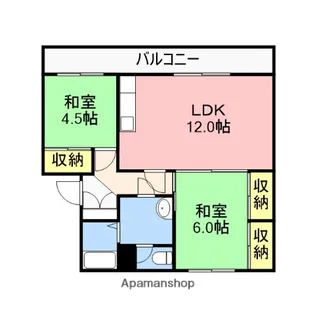 高志レジデンス2【104号室】の間取り