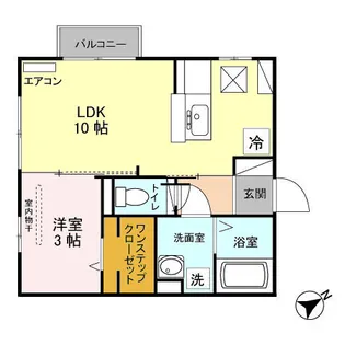 カンターロ B【1階】の間取り